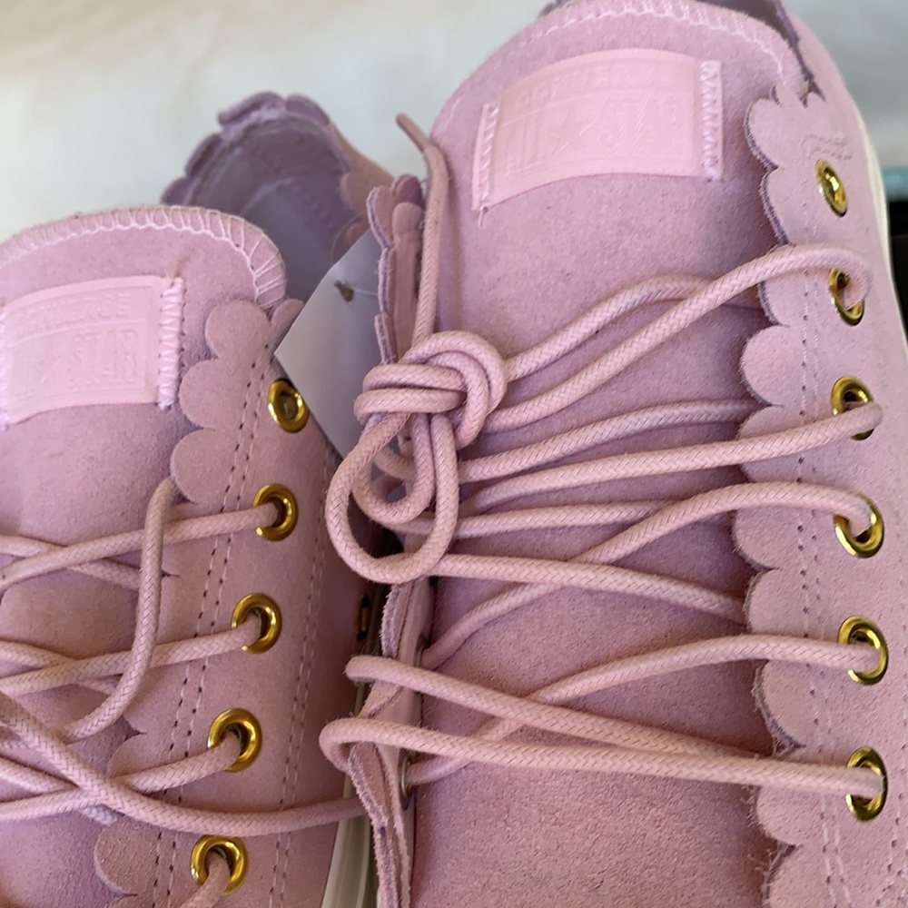 CONVERSE CTAS OX PINK FOAM/GOLD/EGRET WMNS - Picture 11 of 14